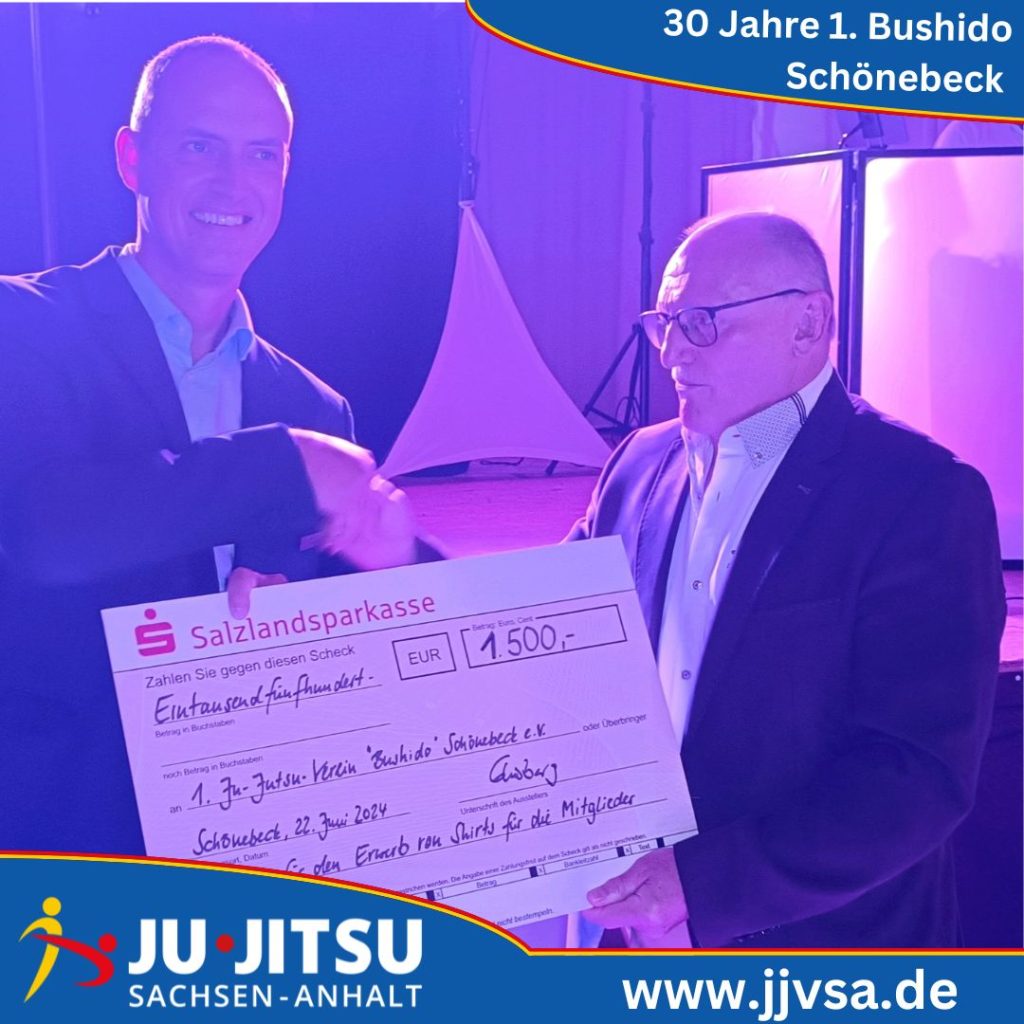 30 Jahre 1. Ju-Jutsu Verein Bushido Schönebeck e.V.